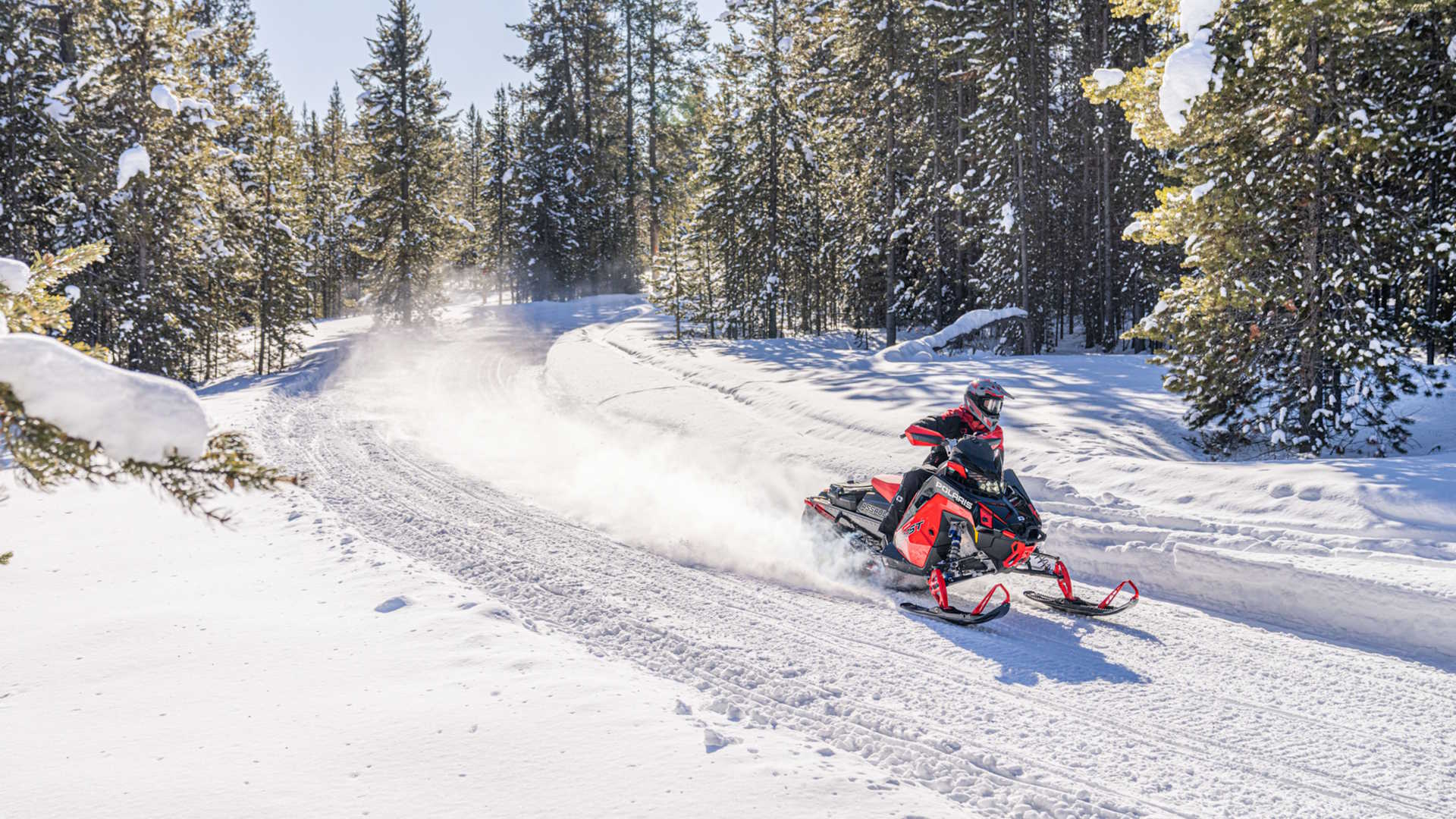 Snowmobiling